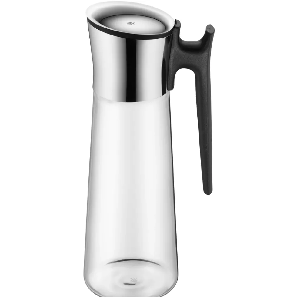 Basic Wasserkaraffe mit Griff, 1,5 l, Schwarz