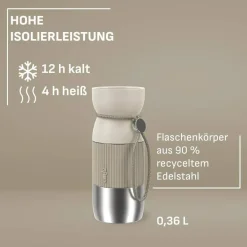 beYou Cup Mug Isolier-Trinkbecher, 0,36 L, N21945