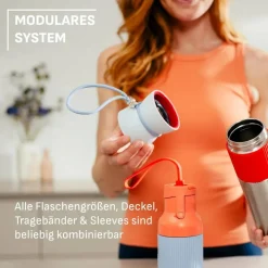 beYou Flip Bottle 0,7 L, Isolier-Trinkflasche, N31214