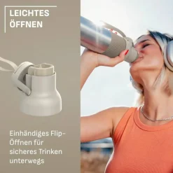 beYou Flip Bottle 0,7 L, Isolier-Trinkflasche, N31214