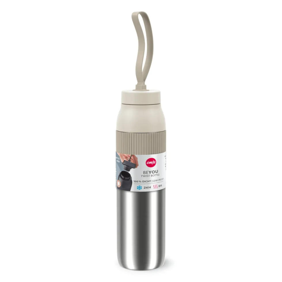 beYou Twist Bottle, Isolier-Trinkflasche, 0,7 L, N21948
