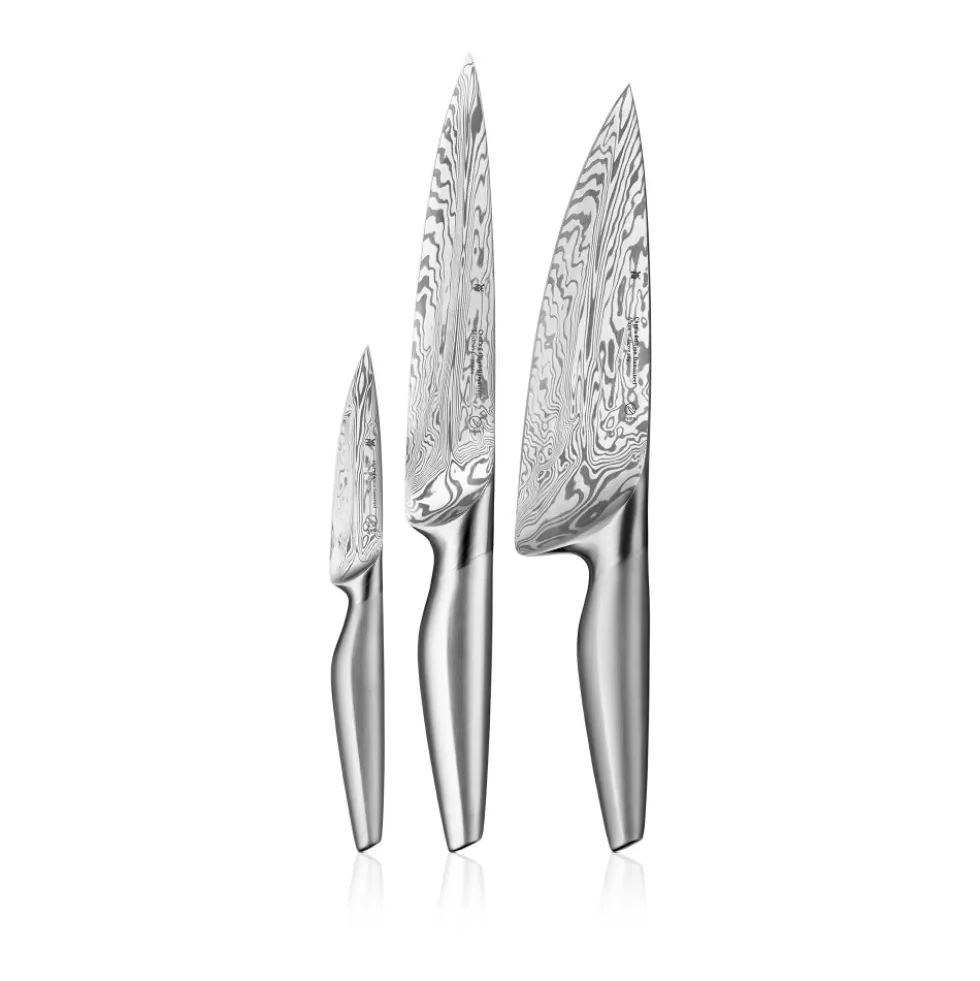 Chef`s Edition Damasteel® Messer-Set, 3-teilig