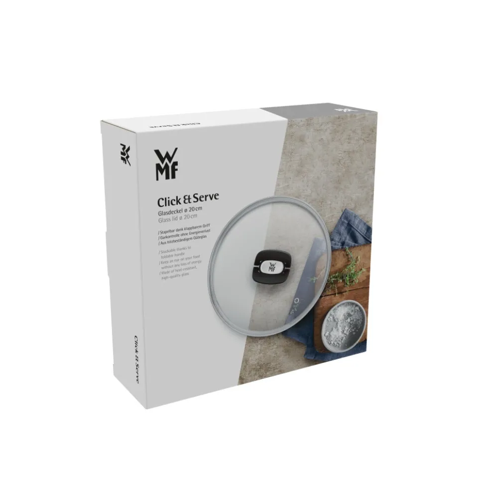 Click&Serve Glasdeckel, 20 cm