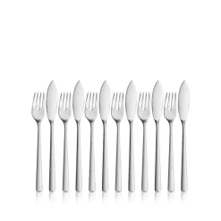 Corvo Fischbesteck-Set, 12-teilig, Cromargan protect®