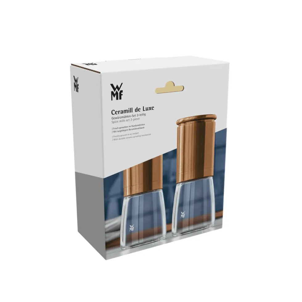 De Luxe Gewürzmühlen-Set, 2-teilig, Kupfer