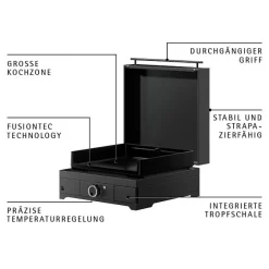 Edition One Plancha-Set, 45 cm, elektrisch