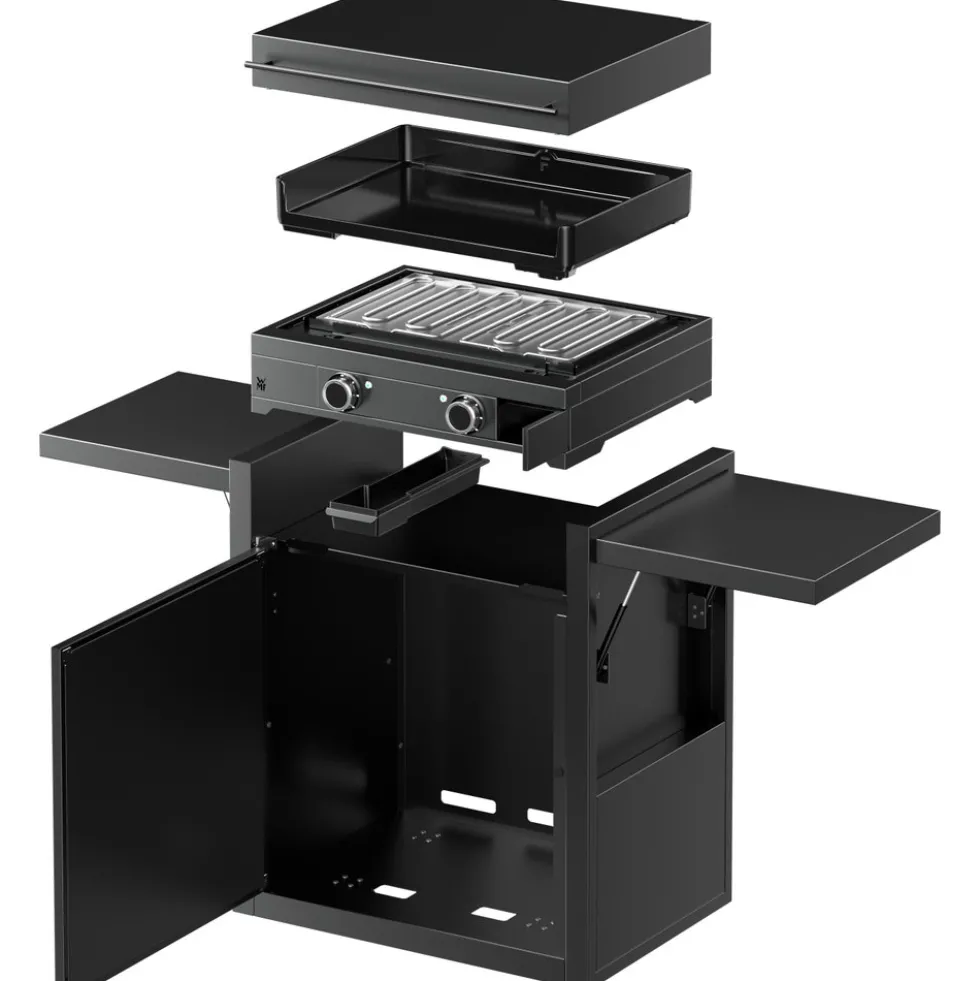 Edition One Plancha-Set mit Wagen, 60 cm, elektrisch