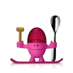 Eierbecher McEgg mit Löffel, Pink