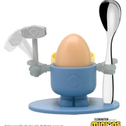 Eierbecher Minions® mit Löffel