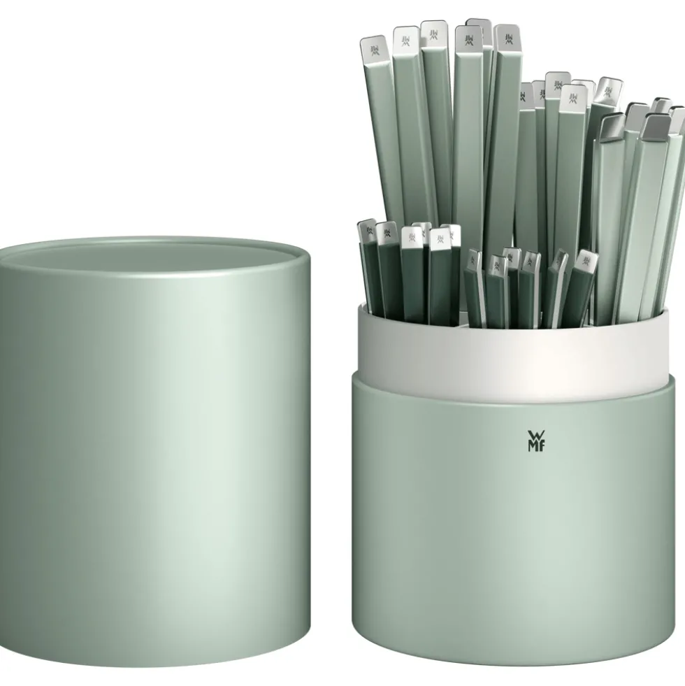 Emotion Besteck-Set, Cromargan® hochwertiger Edelstahl, Frosty Green, 30-teilig