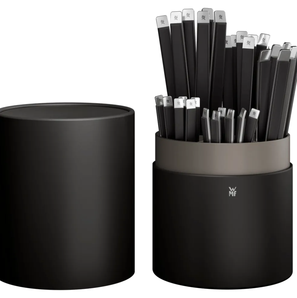 Emotion Besteck-Set, Cromargan® hochwertiger Edelstahl, Lava, 30-teilig