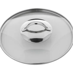 Ersatz-Glasdeckel mit rundem Griff, 24 cm