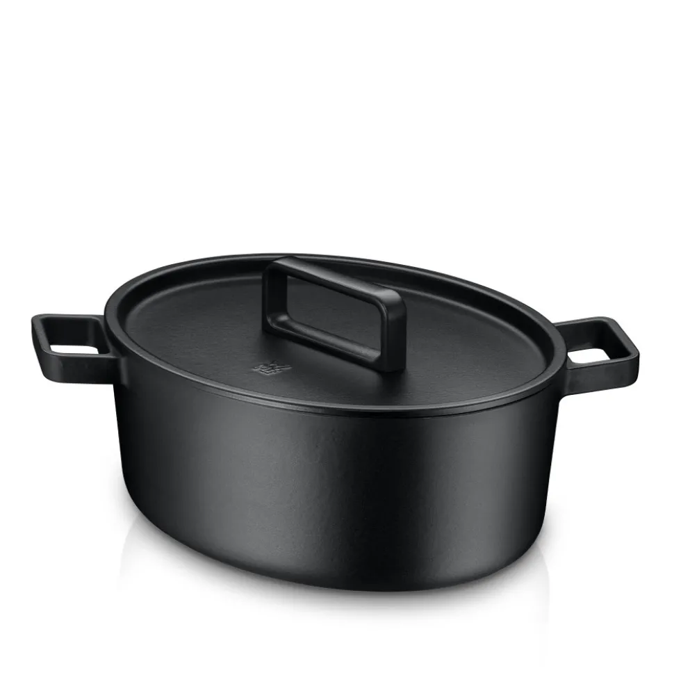 Flavour Bräter oval, 33 x 26 cm, Black