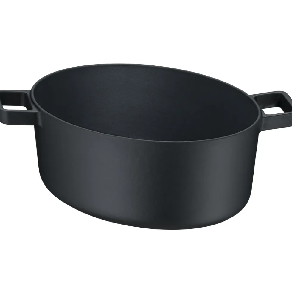 Flavour Bräter oval, 33 x 26 cm, Black