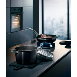 Fusiontec Aromatic Bratentopf mit Deckel, 22 cm, Black