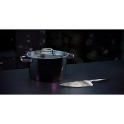 Fusiontec Aromatic Kochtopf, 24 cm, Black