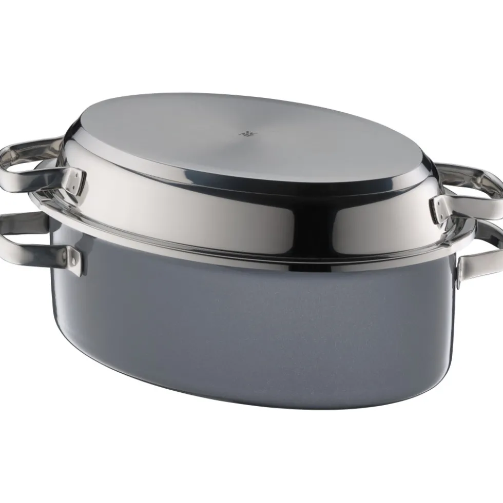 Fusiontec Edelstahl-Deckel für Multi-Bräter, 38 x 28 cm