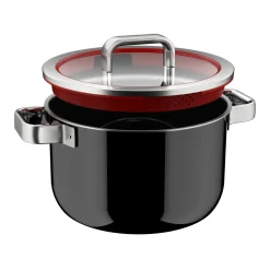 Fusiontec Function Pro, Kochtopf mit Deckel, 24 cm, Black