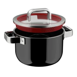 Fusiontec Function Pro, Kochtopf mit Deckel, 20 cm, Black