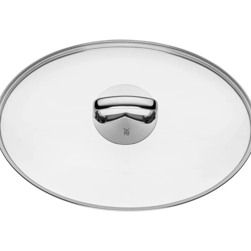 Fusiontec Mineral Bräter mit Glasdeckel, oval, 36 cm, Rose Quartz