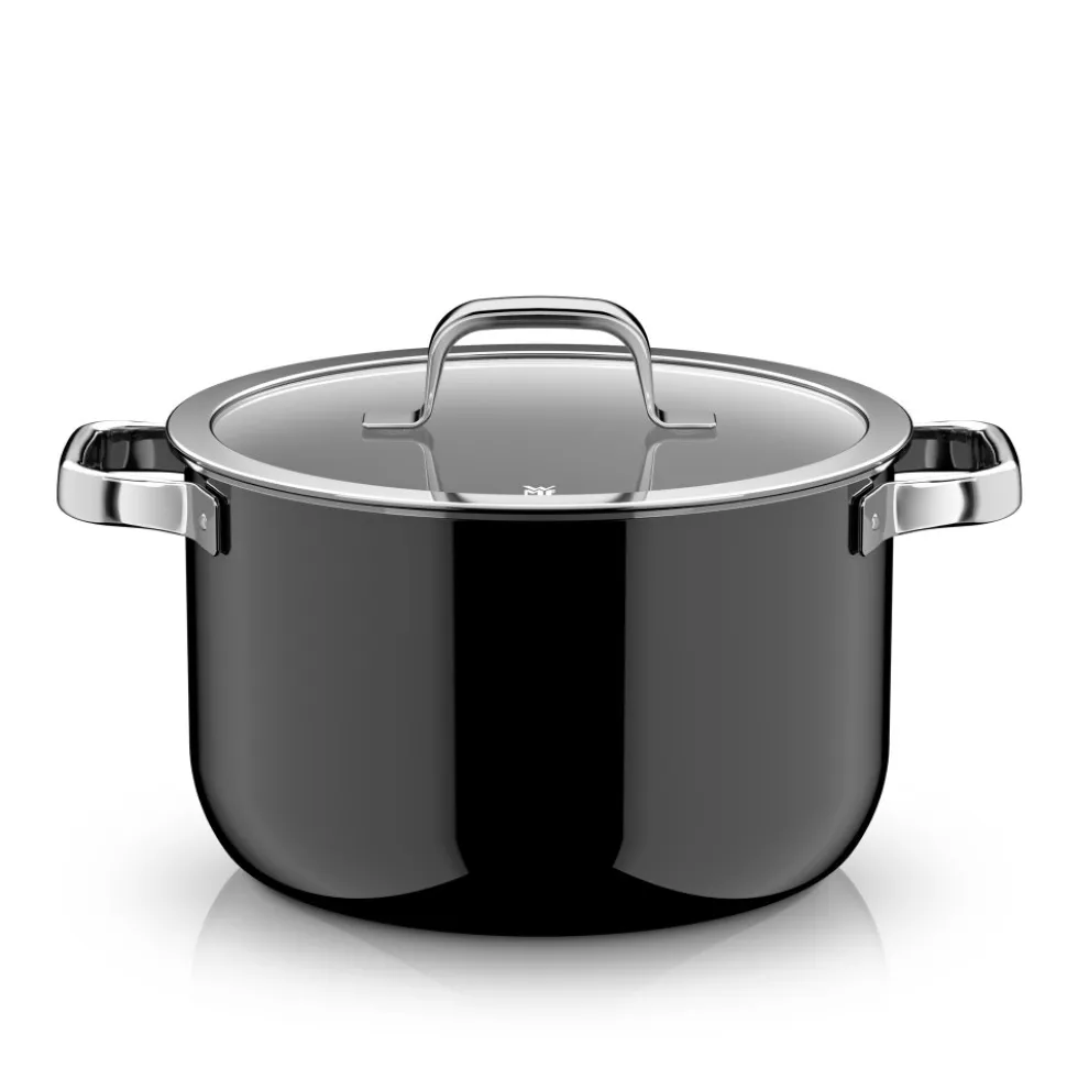 Fusiontec Mineral Pro, Kochtopf mit Deckel, 24 cm, Black