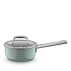 Fusiontec Mineral Pro, Stielkasserolle mit Deckel, 16 cm, Eucalyptus Haze