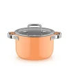 Fusiontec Mineral Pro, Topf-Set, 4-teilig, Papaya Orange