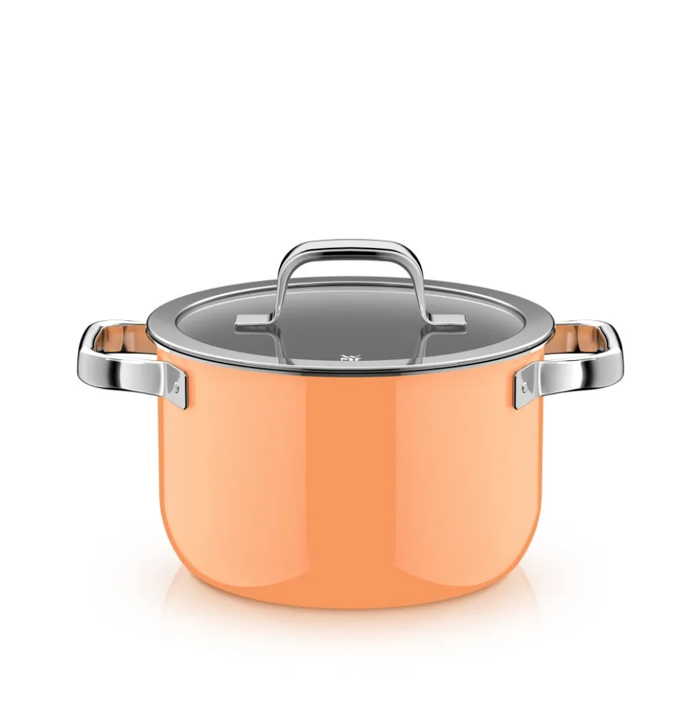 Fusiontec Mineral Pro, Topf-Set, 4-teilig, Papaya Orange