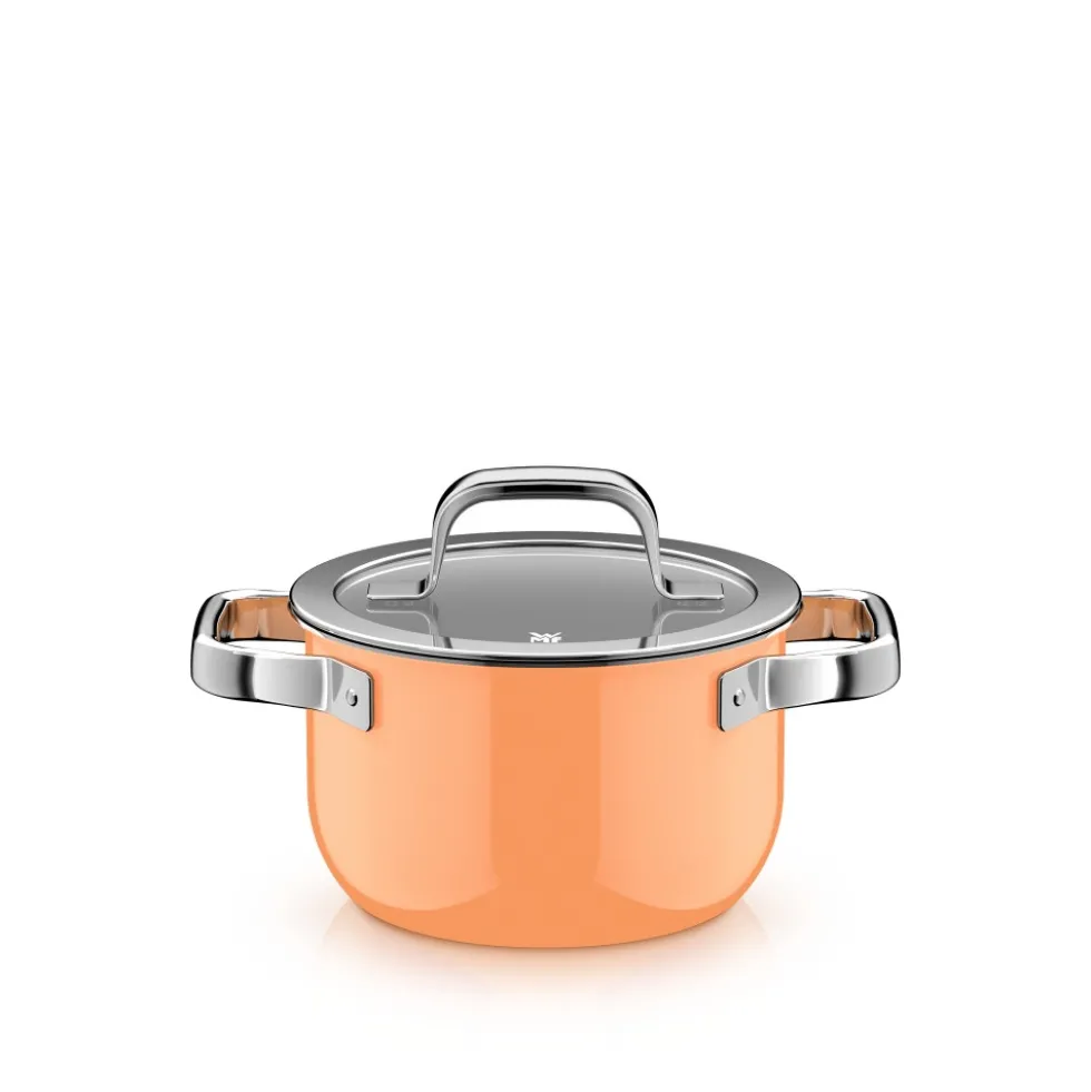 Fusiontec Mineral Pro, Topf-Set, 4-teilig, Papaya Orange