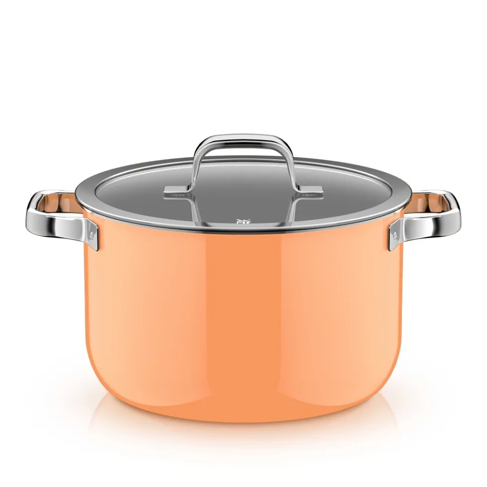 Fusiontec Mineral Pro, Topf-Set, 4-teilig, Papaya Orange