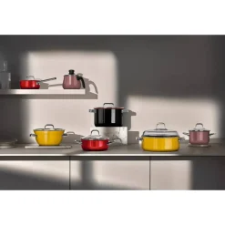 Fusiontec Mineral Pro, Topf-Set, 4-teilig, Mango Yellow