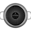Fusiontec Mineral Schmorpfanne mit Glasdeckel, 24 cm, Platinum