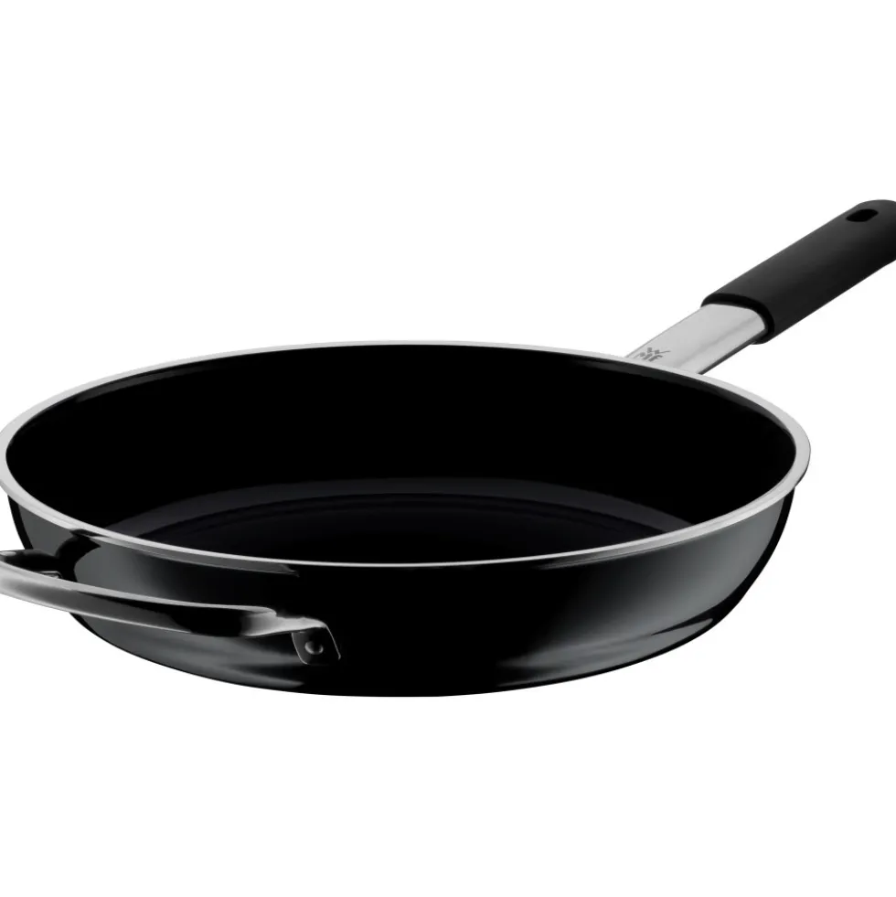 Fusiontec Mineral Stielpfanne, 28 cm, Black