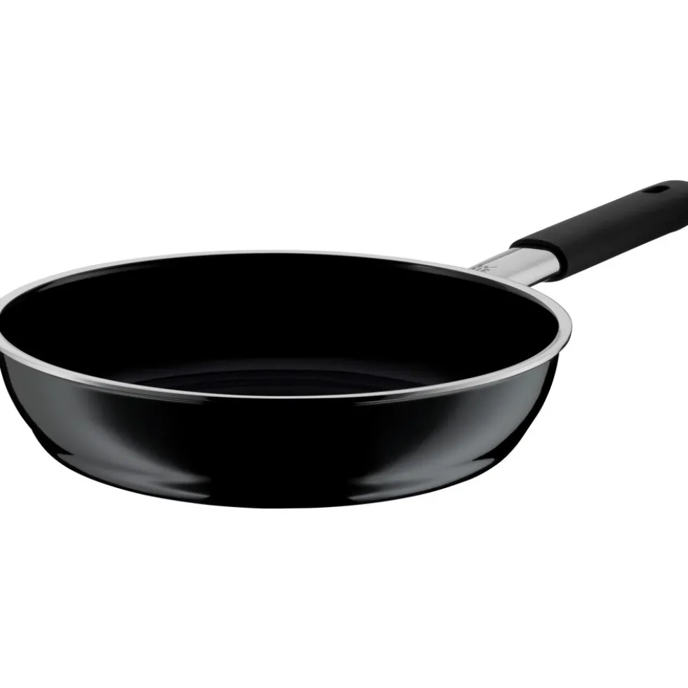 Fusiontec Mineral Stielpfanne, 24 cm, Black
