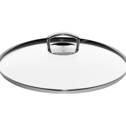 Fusiontec Mineral Wok mit Glasdeckel, 36 cm, Platinum