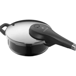 Fusiontec Perfect Premium Schnellkochtopf, 22 cm, 3,0 Liter, Black