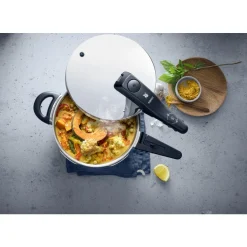 Fusiontec Perfect Schnellkochtopf, 22 cm, 6,5 l, Platinum