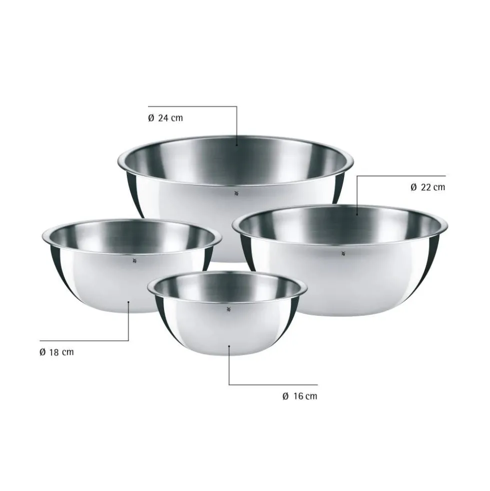 Gourmet Küchenschüssel-Set, 4-teilig