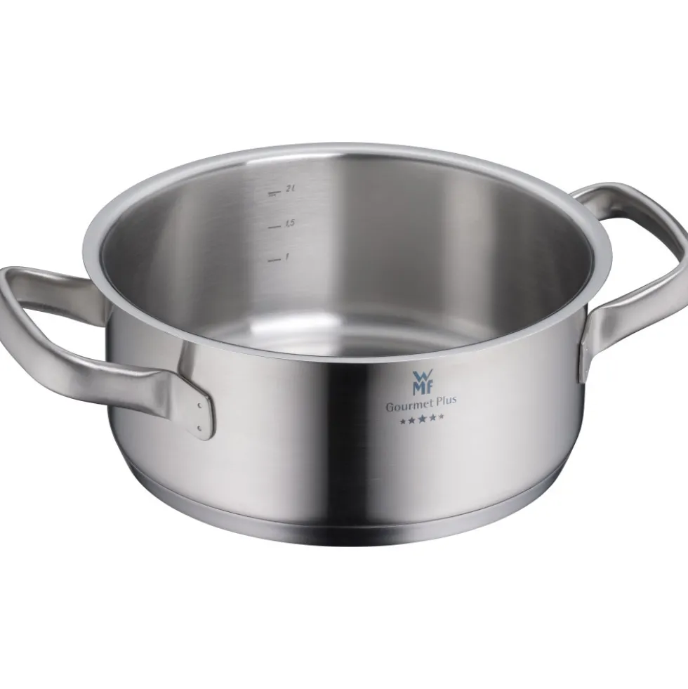 Gourmet Plus Bratentopf mit Deckel, 20 cm
