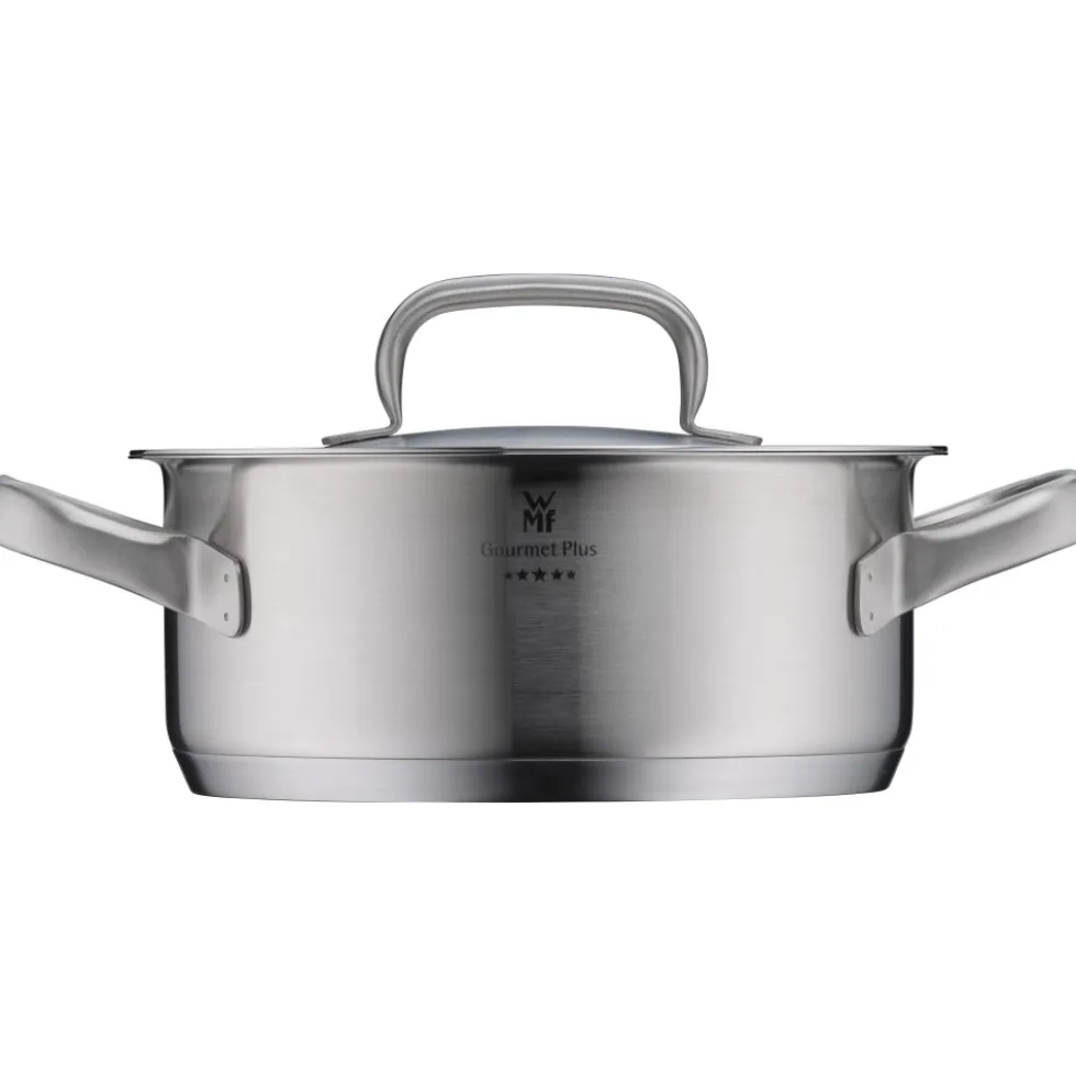 Gourmet Plus Bratentopf mit Deckel, 20 cm