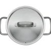 Gourmet Plus Edelstahldeckel, 16 cm