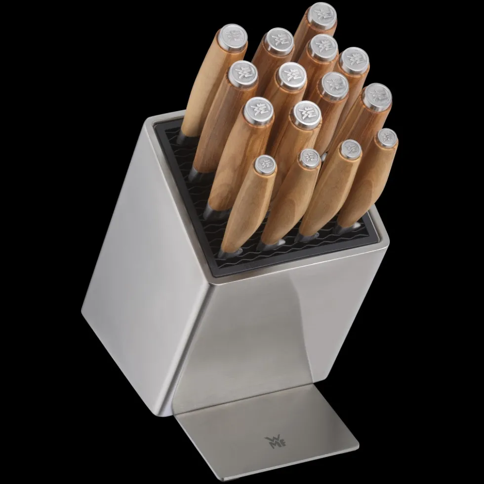 Grand Wood Messer-Set mit FlexTec Messerblock, 6-teilig