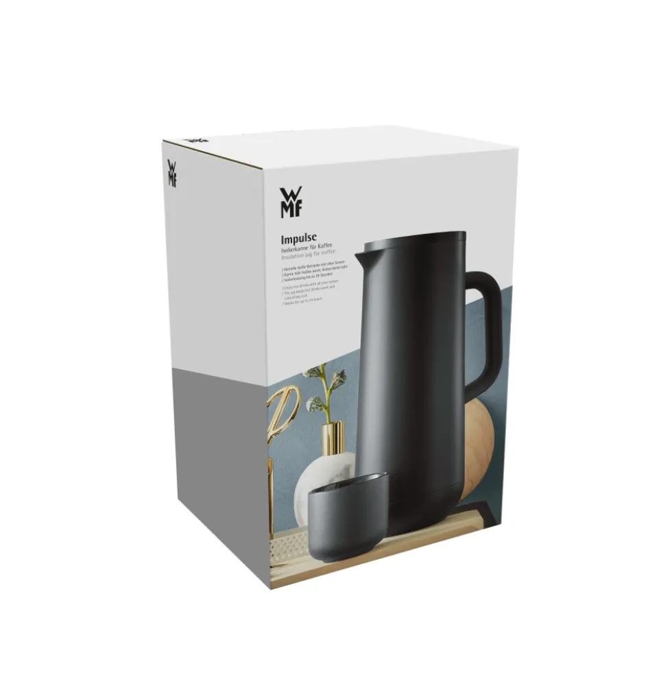 Impulse Isolierkanne Kaffee, 1,0 l, Schwarz