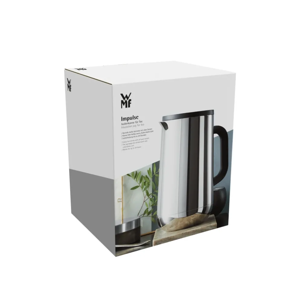 Impulse Isolierkanne Tee, 1,0 l, Edelstahl