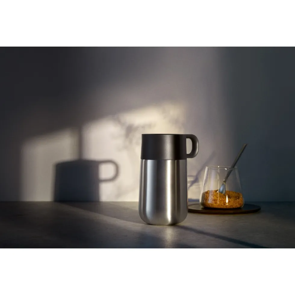 Impulse Travel Mug Thermobecher, 0,3 l, Edelstahl gebürstet
