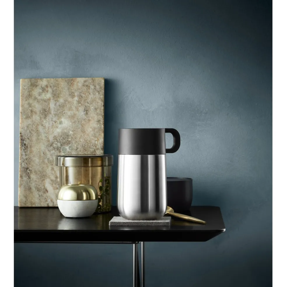 Impulse Travel Mug Thermobecher, 0,3 l, Edelstahl gebürstet
