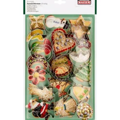 KAISER Ausstechformen-Set Weihnachten, 25 Stück