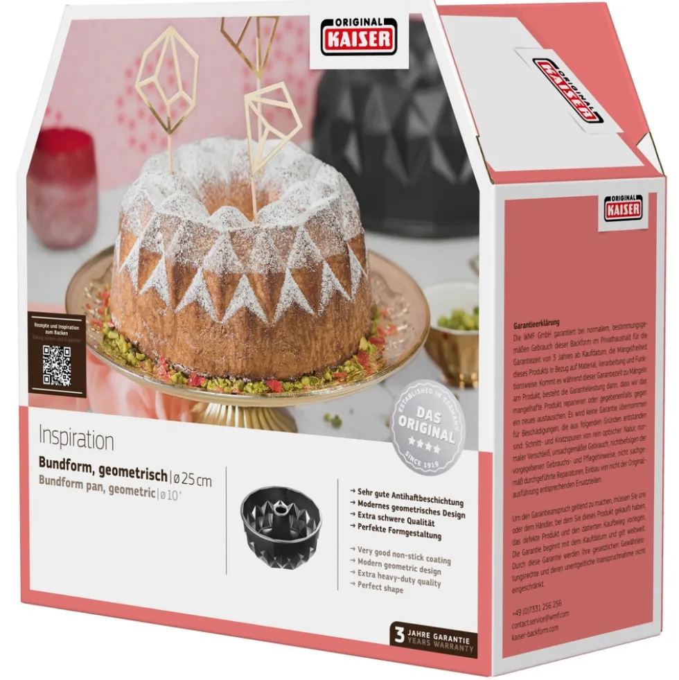 KAISER Inspiration Bundform geometrisch, 25 cm