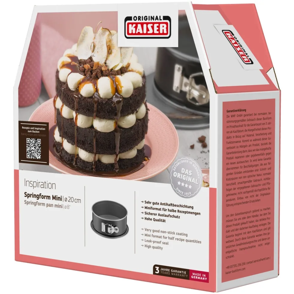 KAISER Inspiration Mini Springform, 20 cm