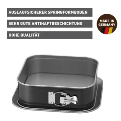 KAISER Inspiration Springform quadratisch, 24 x 24 cm
